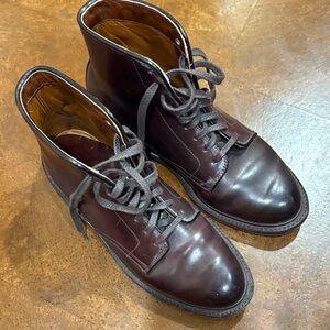 Alden smooth toe Chelsea boot